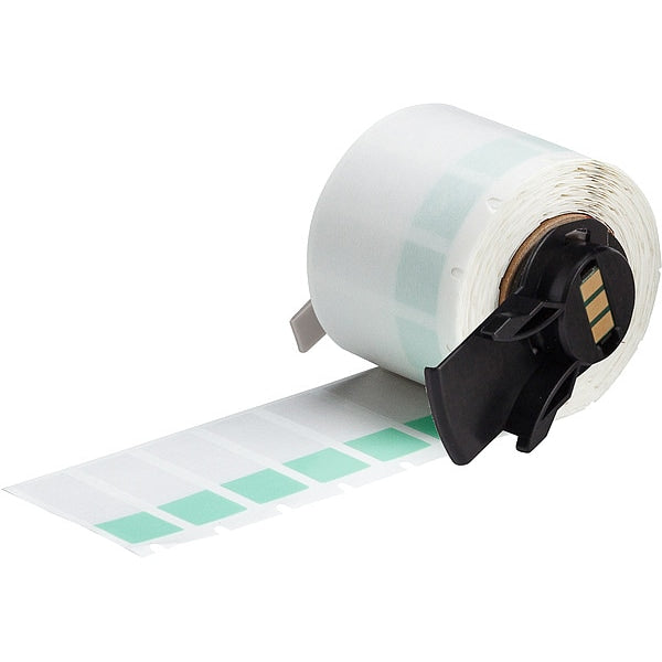 Label, 1/2 in W, Clear; Green