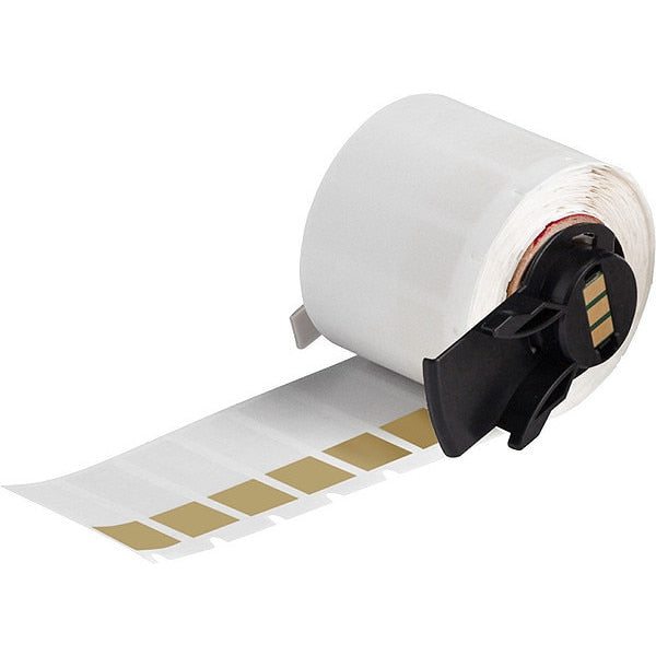 Label, 1/2 in W, Brown; Clear