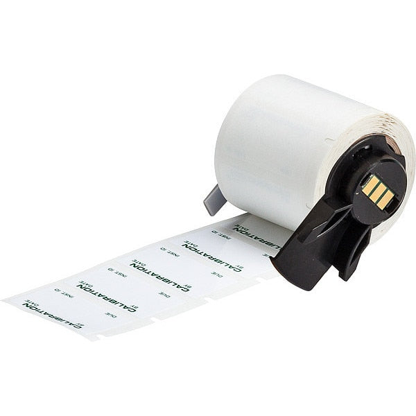 Label, 1 1/2 in W, Green; White