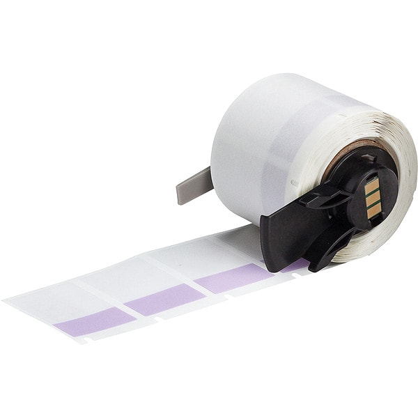 Label, 1 in W, Clear; Purple