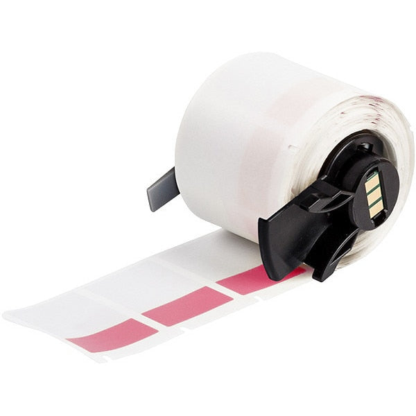 Label, 1 in W, Clear; Red