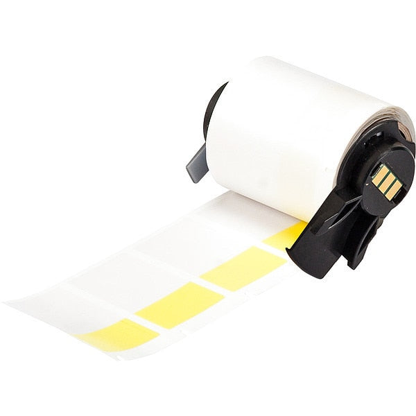 Label, 1 in W, Clear; Yellow