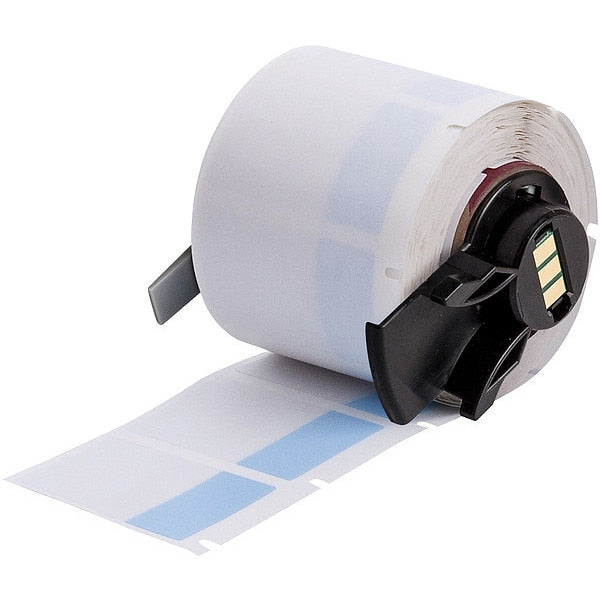 Label, 1 in W, Blue; Clear