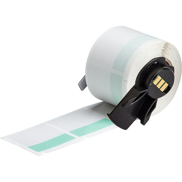 Label, 1 1/2 in W, Clear; Green