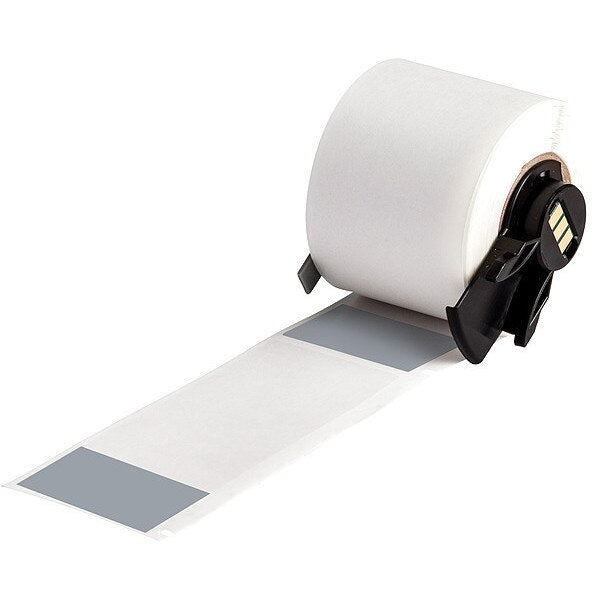 Label, 1 1/2 in W, Clear; Gray