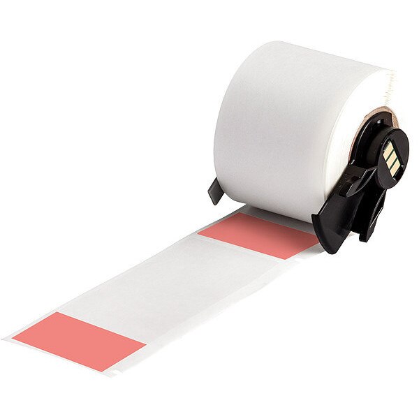 Label, 1 1/2 in W, Clear; Red