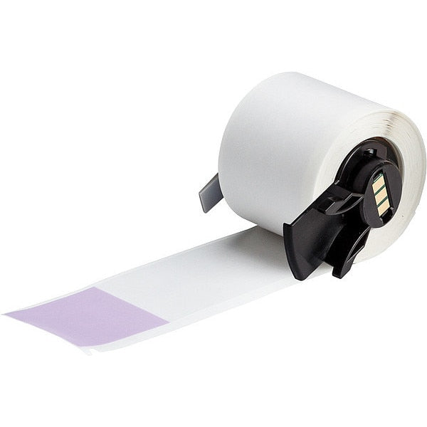 Label, 1 1/2 in W, Clear; Purple