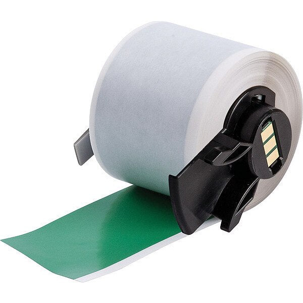 Label, 1 29/32 in W, Outdoor, Green