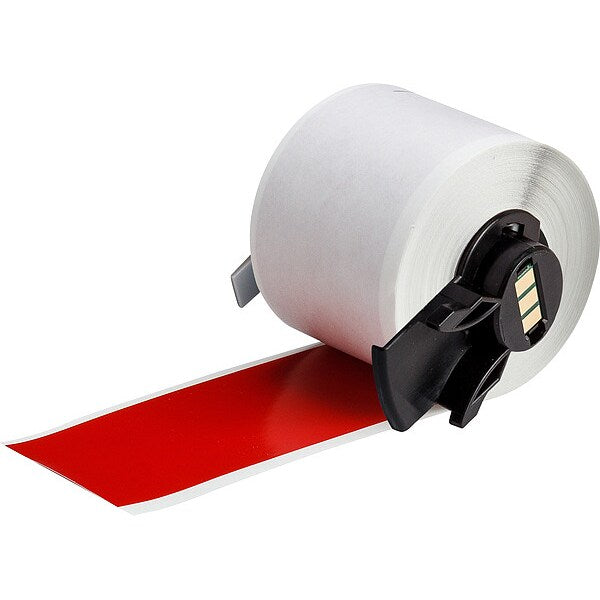 Label, 1 29/32 in W, Outdoor, Red