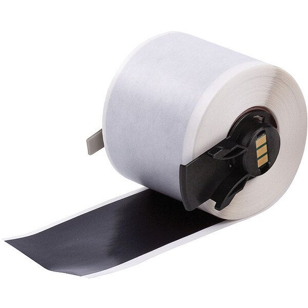 Label, 1 29/32 in W, Outdoor, Black