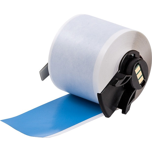 Label, 1 29/32 in W, Outdoor, Blue