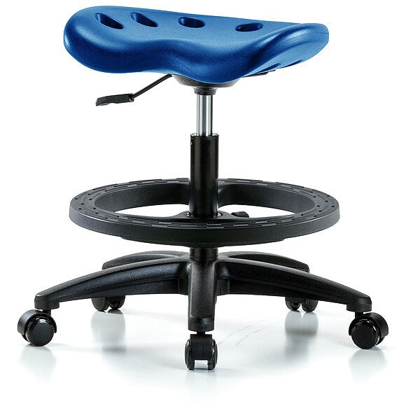 Tractor Stool, 300 lb Cap., Blue