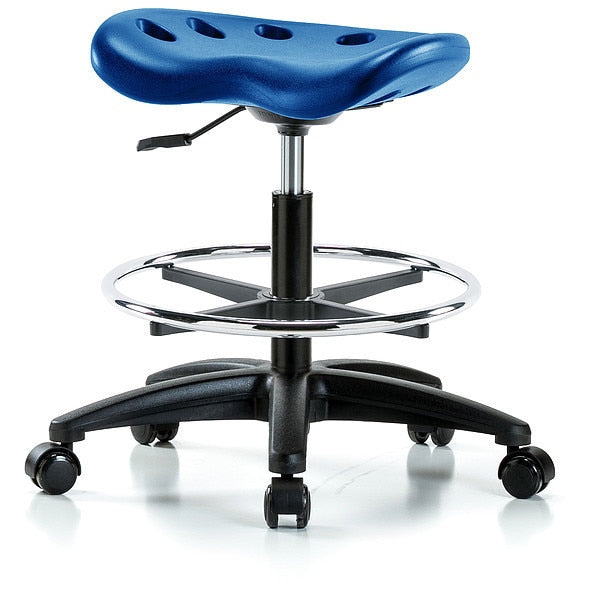 Tractor Stool, 300 lb Cap., Blue