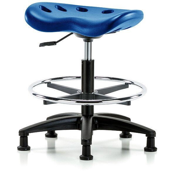 Tractor Stool, 300 lb Cap., Blue