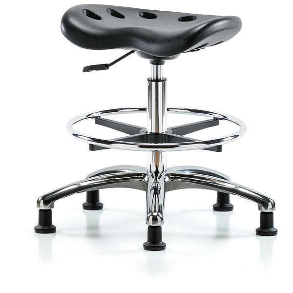 Tractor Stool, 300 lb Cap., Black