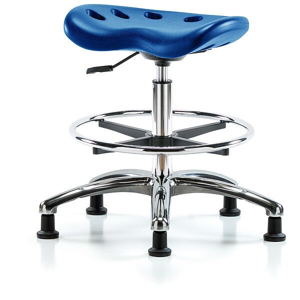 Tractor Stool, 300 lb Cap., Blue