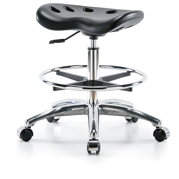 Tractor Stool, 300 lb Cap., Black