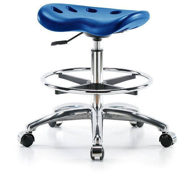 Tractor Stool, 300 lb Cap., Blue