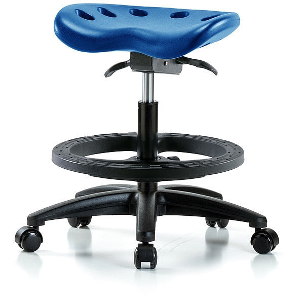 Tractor Stool, 300 lb Cap., Blue