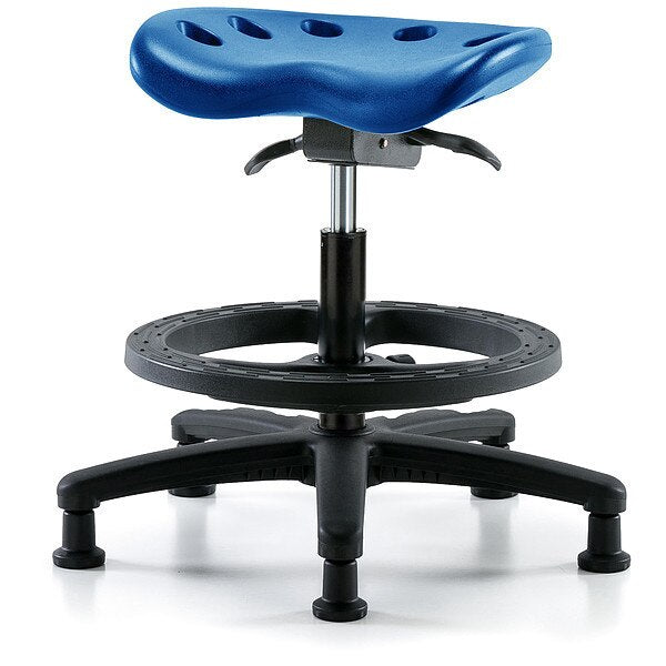 Tractor Stool, 300 lb Cap., Blue