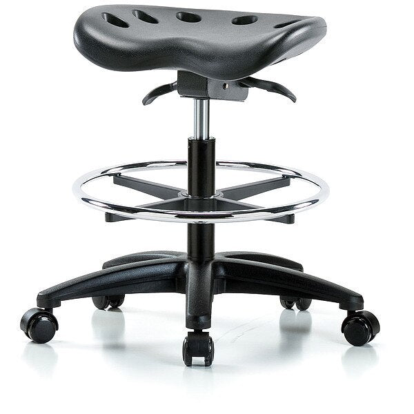 Tractor Stool, 300 lb Cap., Black