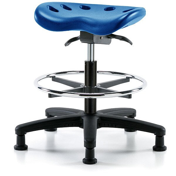 Tractor Stool, 300 lb Cap., Blue