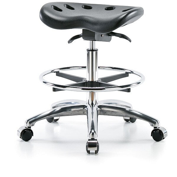 Tractor Stool, 300 lb Cap., Black