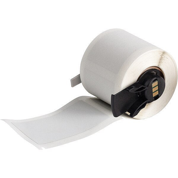 Label, 3 in W, White