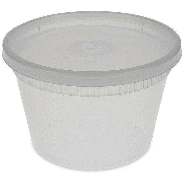 Disp Carry-Out Ctnr, 16 oz, Clear, PK240