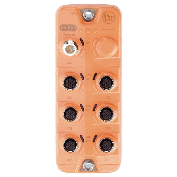 Ethernet Switch, M12 Connections, IP67