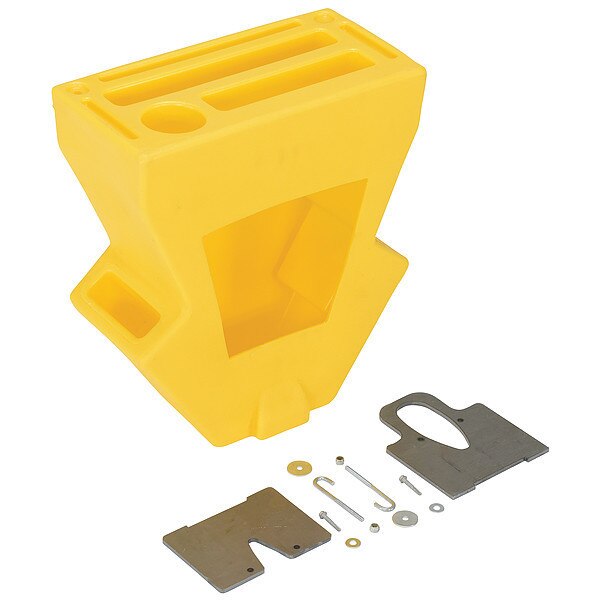 Yellow Crown Pallet Truck Caddy 7 3/4 x 16 1/4 x 18 5/8