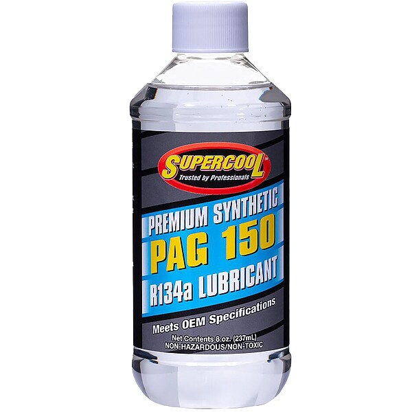 A/C Compressor PAG Lubricant Plastic Bottle Red/Yellow Tint