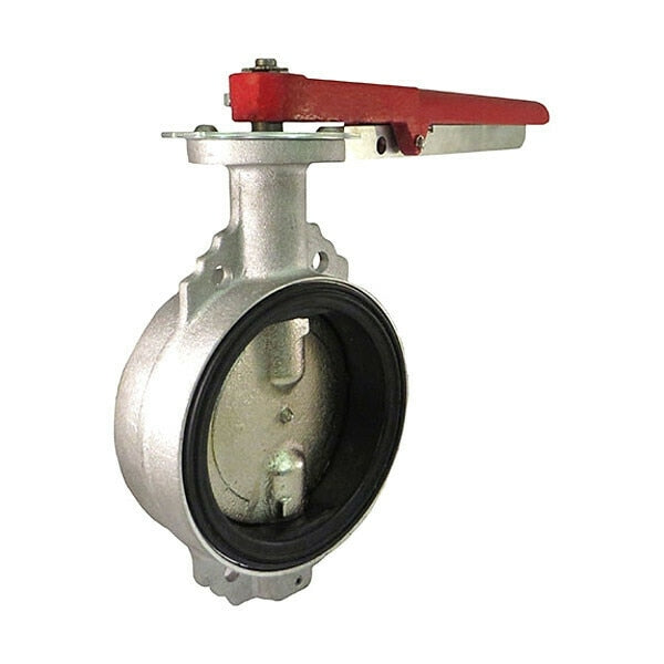 Butterfly Valve, Wafer, 2 In, Aluminum