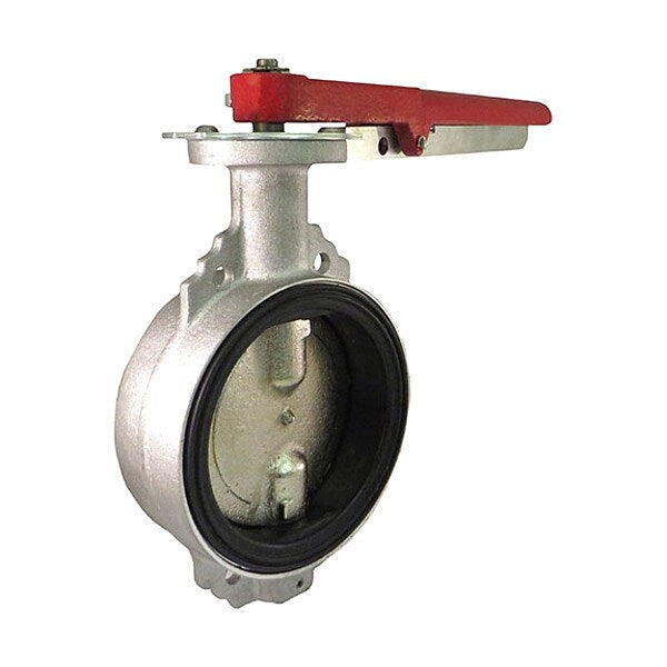 Butterfly Valve, Wafer, 3 In., Aluminum