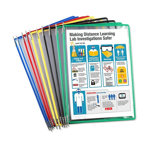 Display Pockets, Assorted, PK10