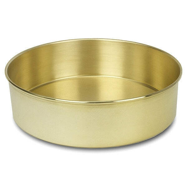 Pan, Brass, 12 In Dia, 3 1/2 In D