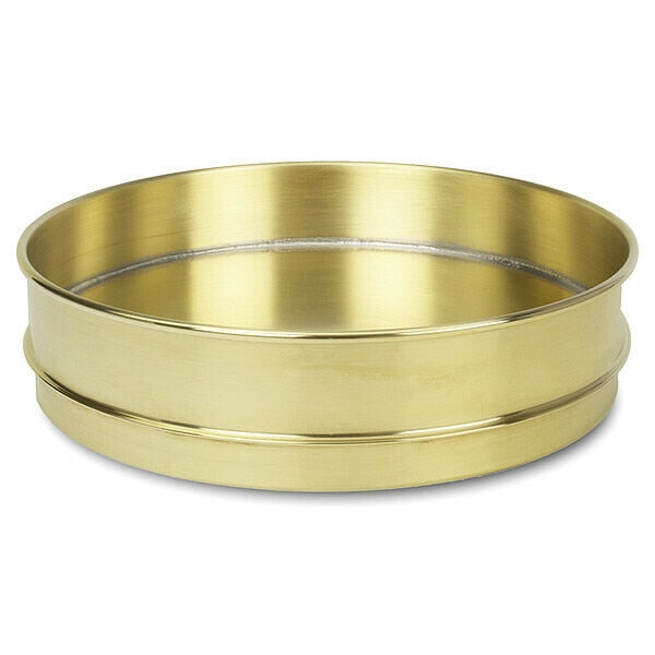 Pan, Brass, 12 In Dia, 2 1/2 In D