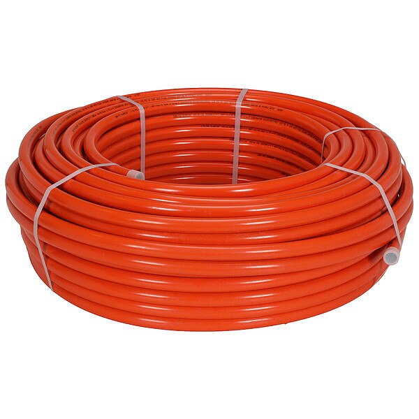 PEX Tubing, Orange, 3/4 in, 300 ft, 80 psi