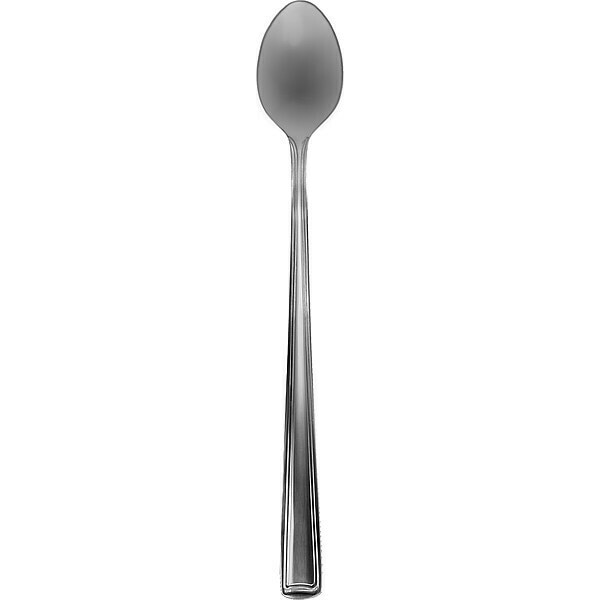 Ice Tea Spoon, 8 in L, Silver, PK12