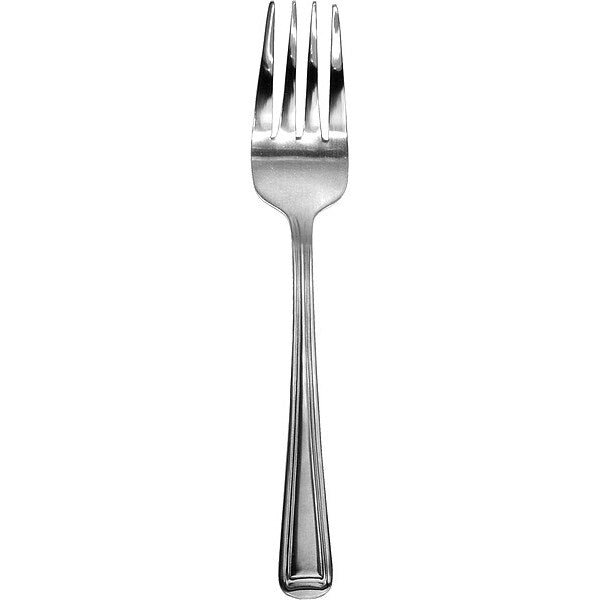 Salad Fork, 6 1/4 in L, Silver, PK12