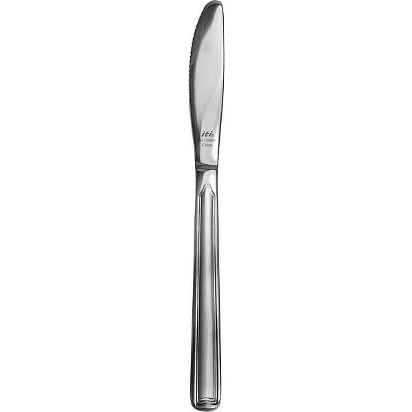 Dinner Knife, 8 3/8 in L, Silver, PK12