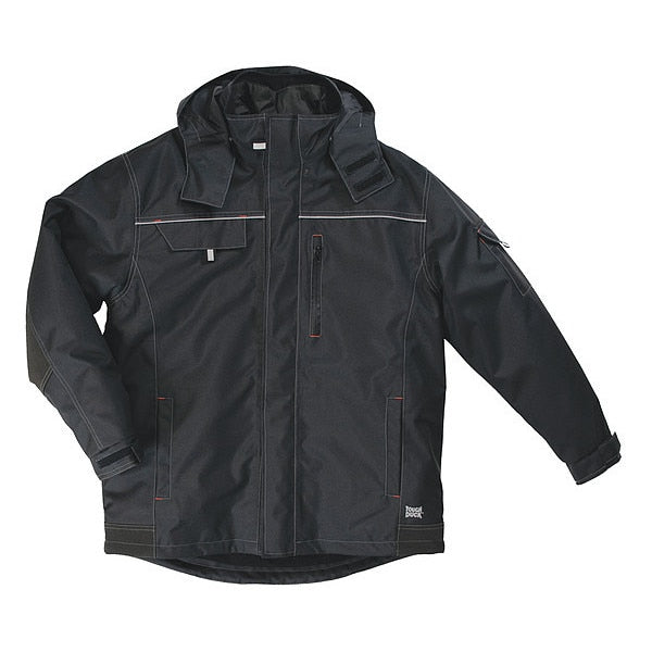 Jacket, 3-in-1, Mens, XL, Black