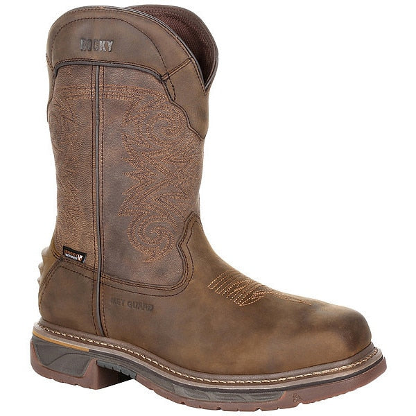 Western Boot, M, 8, Brown, PR
