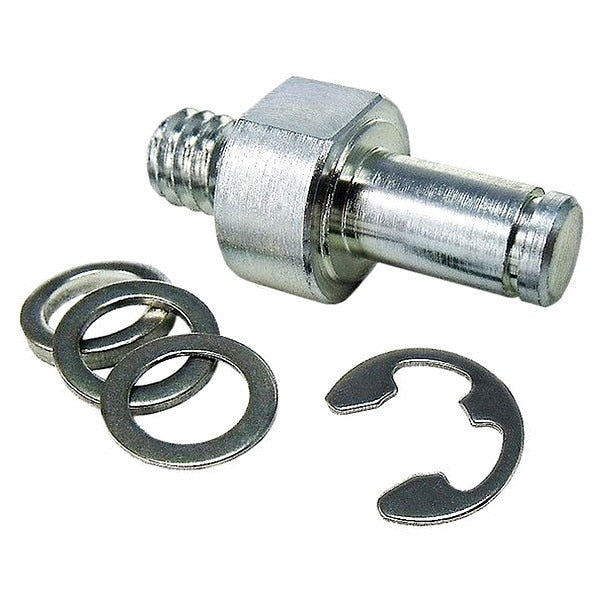 Threaded Stud Mount, 28 mm L, Steel