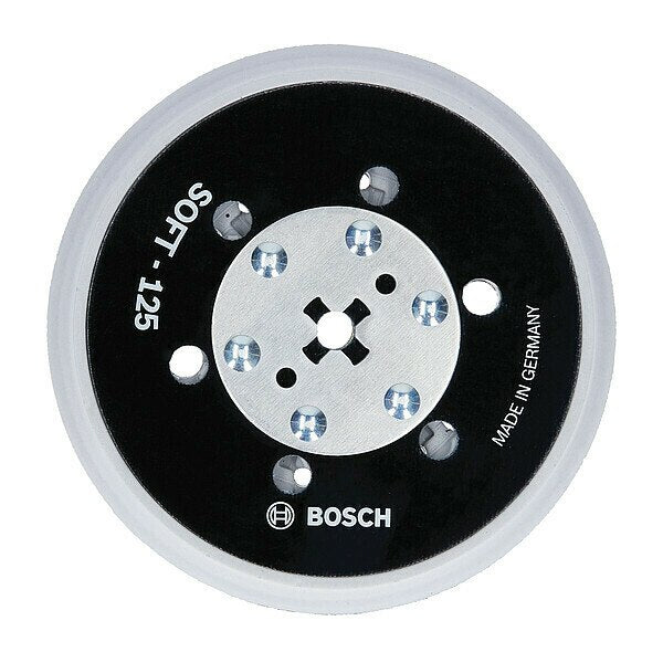 Multi-Hole Sanding Pad, Rubber, Black, 5