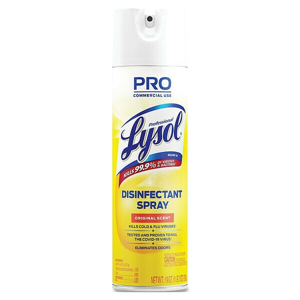 Disinfectant Spray, 19 oz. Aerosol Spray, Original