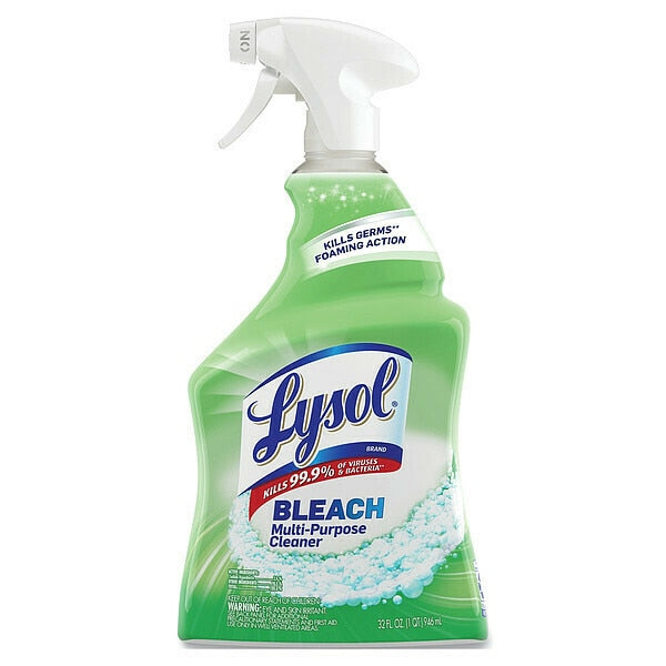 Cleaners & Detergents, 32 oz Trigger Spray Bottle, Slight Chlorine, 12 PK