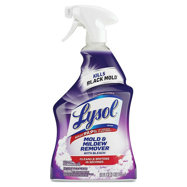 Liquid Foam 32 oz Mold Mildew Remover, Trigger Spray Bottle