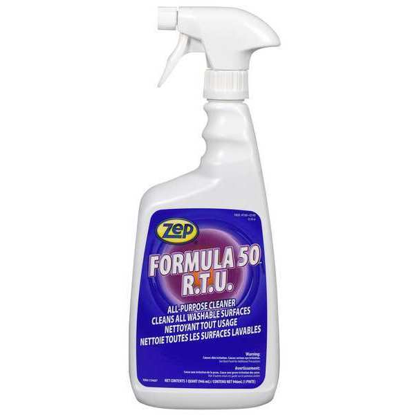 Cleaning Product, 1 qt. Trigger Spray Bottle, Citrus, 12 PK