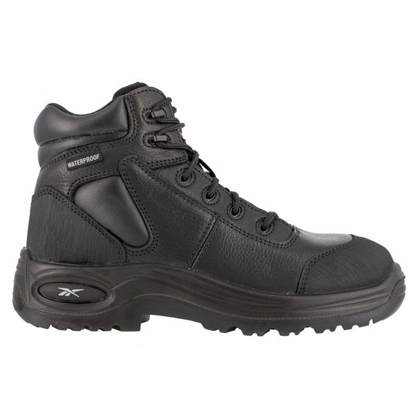 Size 11 1/2 Women's 6 in Work Boot Composite Safety Footwear, Black